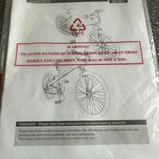 Challenge Beacon Folding Bike Instructions  - Folding Bikes 4U