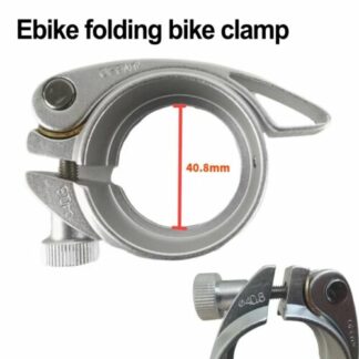 Lightweight and Strong 40 8MM Bike Seatpost Clamp for Folding Bikes and Ebikes - Folding Bikes 4U