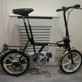 MRK1 Black Di blasi folding bicycle - 1980s From Italy  - Folding Bikes 4U