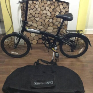 Muddy Fox Switch 20 Folding Bike Black With Carry Storage Bag Vgc - Folding Bikes 4U