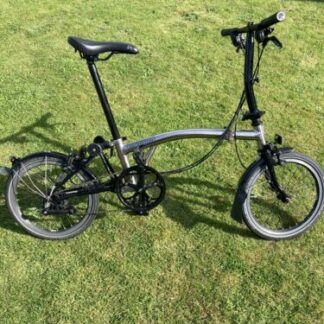 Stunning Brompton 2016 S6L Limited Edition Nickel Plated