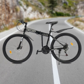 26" Folding Bike Bicycle MTB Mountain Bike Full Suspension Bike with Disc Brake - Folding Bikes 4U