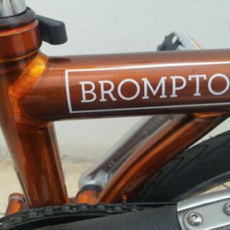 BROMPTON Folding Bike Flame Lacquer M6L Discontinued 🌎 Worldwide Shipping