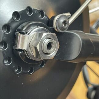 Brompton Electric E-Bike Folding Bike Front Wheel Motor Titanium Nuts C/P line 2