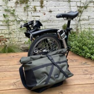 Brompton Folding Bike 3 Speed (M3L) with bag - Black - recently serviced