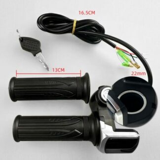 Universal Grip Handlebar with Real time Voltage Indicator for Electric Bicycles - Folding Bikes 4U
