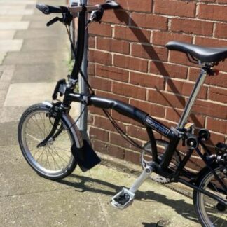 Brompton S6L Black Edition 2020 | Not Used New Condition With Pannier Bag