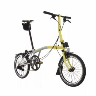 Brompton Palace Bike C-Line Urban 2 Speed Glow Stick Yellow Folding | TRUSTED
