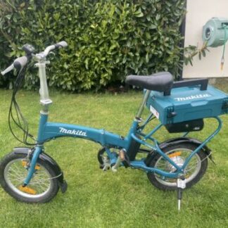 Makita BBY180 Battery Powered Motor-assisted Bicycle Foldable With 18v Batteries - Folding Bikes 4U