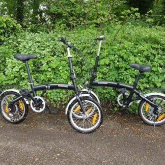 Shimano Windward Folding Bike In Black 6 Speed - 2x Available  - Folding Bikes 4U