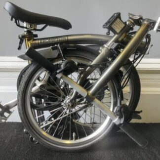 Stunning Brompton S6L Raw Lacquer Folding Bicycle - Folding Bikes 4U