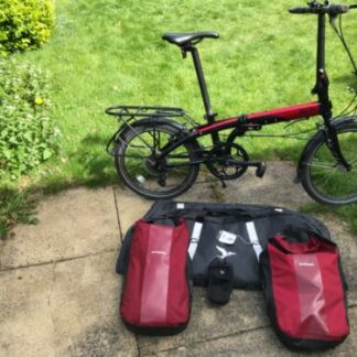 Tern Link D8 folding bike, with extras. Ideal for commuters or leisure cyclists - Folding Bikes 4U