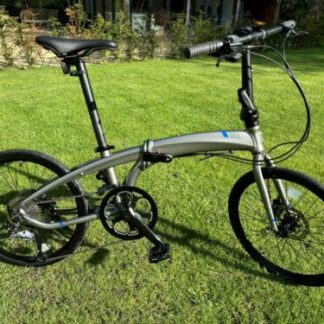 Tern Verge D9 20" Unisex Folding City Bike Light Alloy 9s Acera Hydr Disc Brake - Folding Bikes 4U