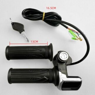 LED Display Grips for Electric Scooter Bicycle with 36V 48V Capability - Folding Bikes 4U